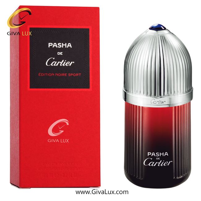  ادو تویلت مردانه کارتیر اورجینال مدل Cartier Pasha de Cartier Edition Noire Sport | پاشا د کارتیه ادیشن نوآر اسپرت (پاشا د کارتیر ادیشن نویر اسپرت) حجم  100 میل